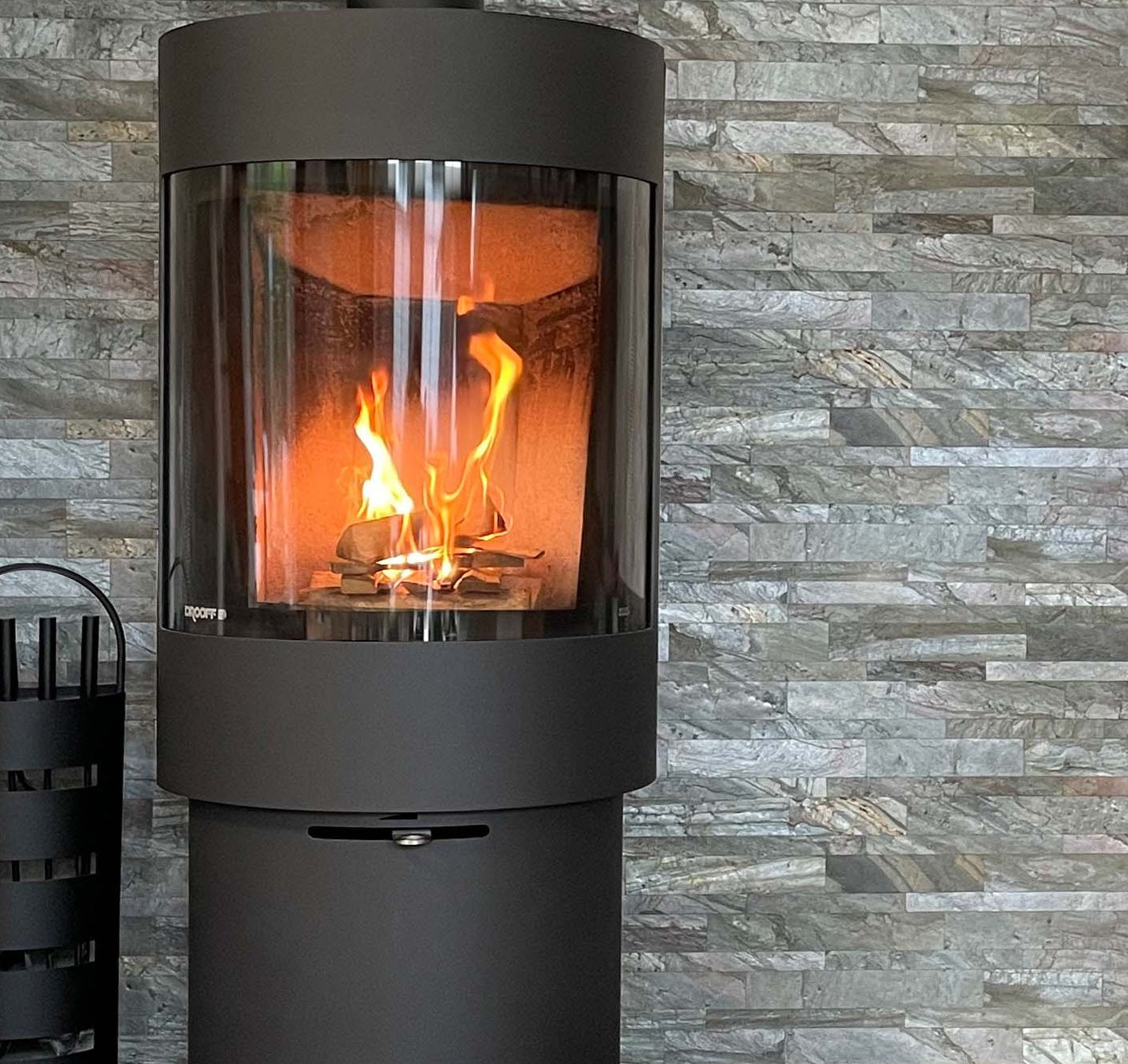 slate veneer brick pattern stone tiles