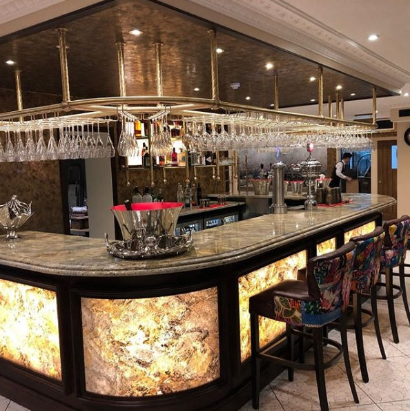 translucent slate veneer back lit stone sheets