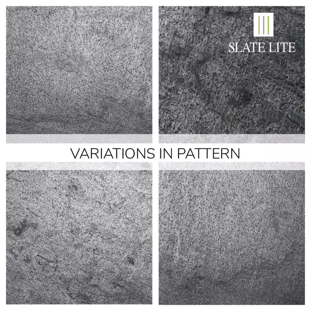 Silver Grey slate veneer