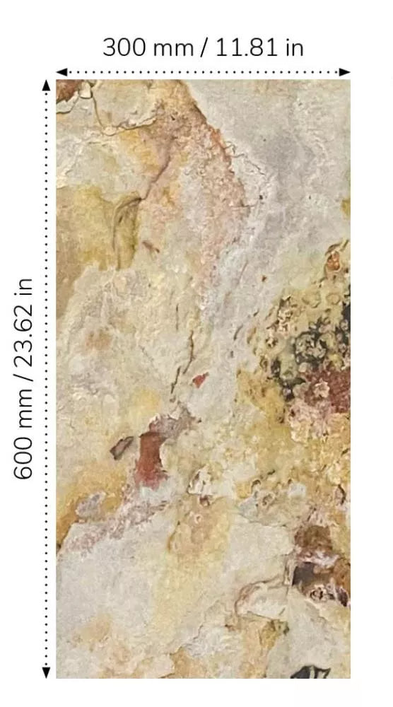 Falling Leaves slate veneer