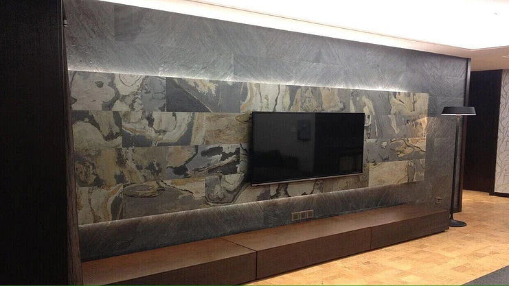 Rustique slate veneer