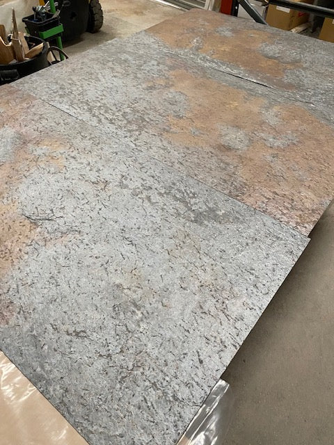 Stardust slate veneer