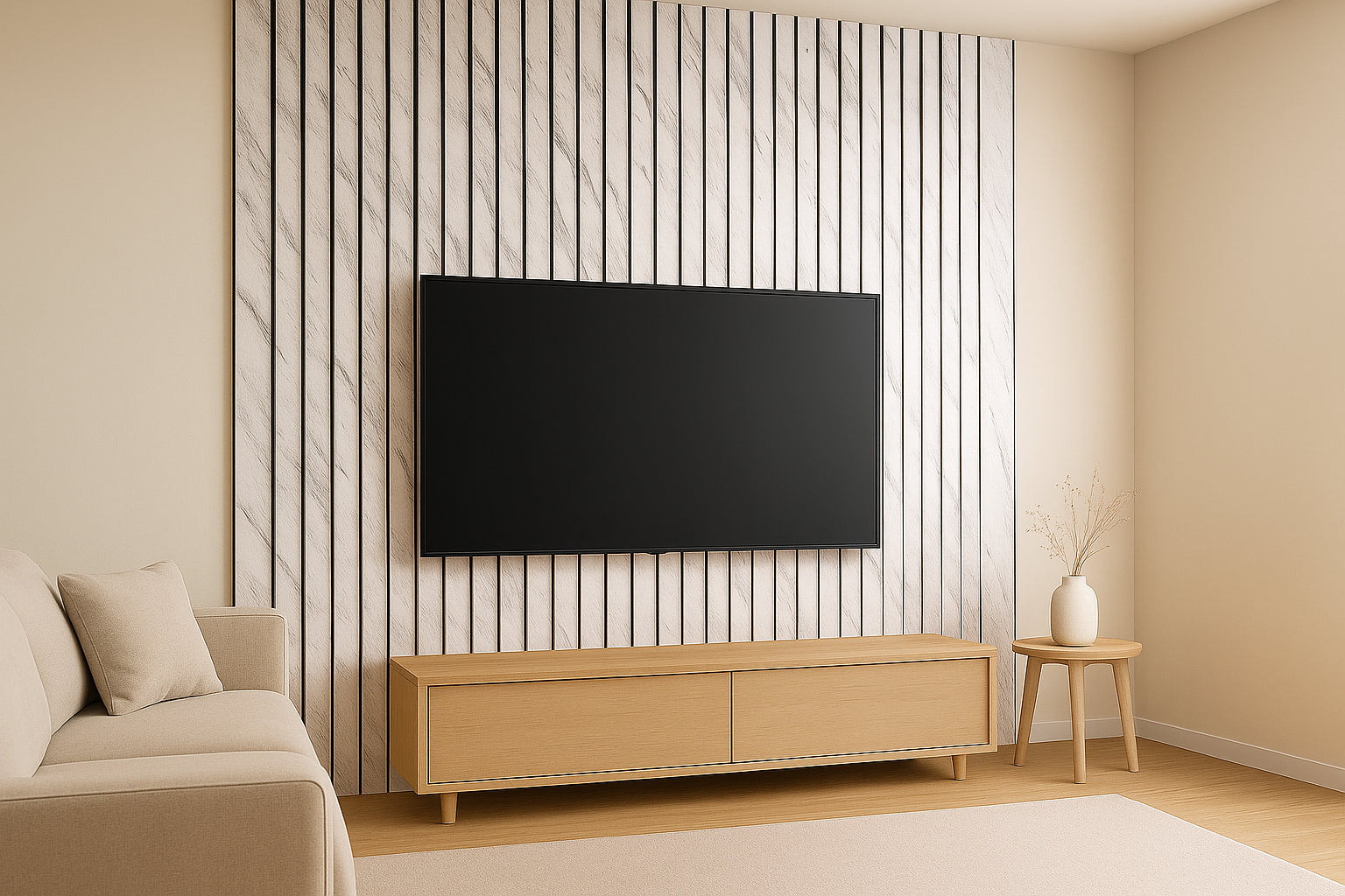 Arctic White Marble Acoustic Board