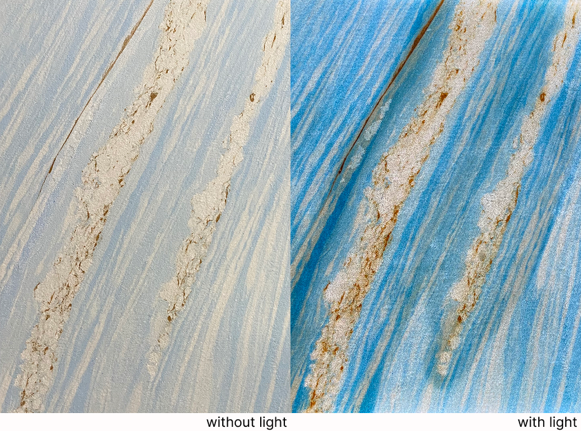 Palisandro Blue Quartz-Sand Veneer