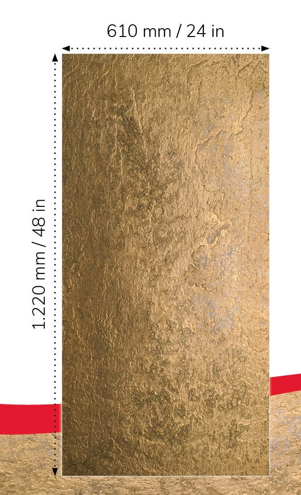 Gold Metal Veneer Sheet