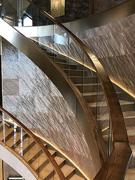 Cobre slate veneer feature wall