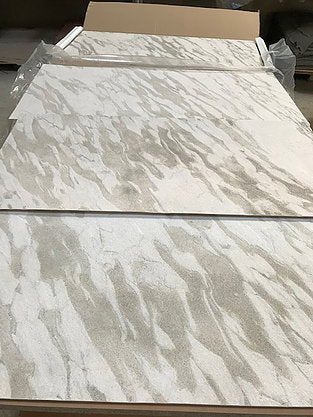 Mystic White marble veneer sheets