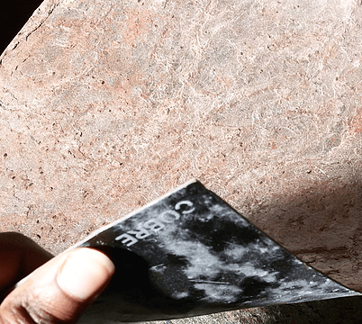 Cobre slate veneer close up