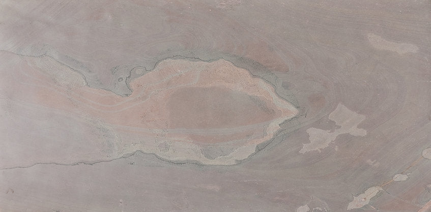 Molto Rosa slate veneer close up