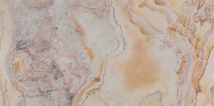 Bianco slate veneer close up