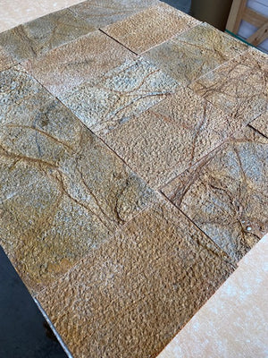 Rainforest Brown 30 x 20cm Marble Veneer Tiles