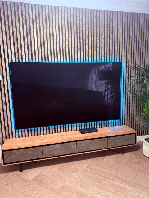 Falling Leaves Slate Acoustic Board