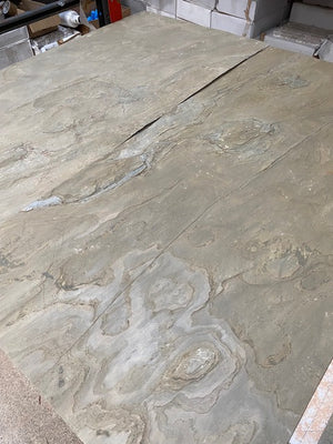 Caldera Gold 122 x 61cm slate veneer unbatched mixed pattern