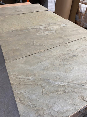 Caldera Gold 122 x 61cm slate veneer unbatched mixed pattern