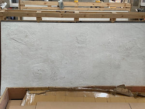 X1 Ice Green 244 x 122cm Limestone Veneer Sheet With 1 Damaged Corner / Edge