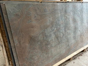 X1 Molto Rosa 244 x 122cm Slate Veneer Sheet (With stain damage)