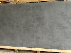 X1 Light Grey Concrete 244 x 122cm Limestone Veneer Sheet With Damaged Edges