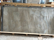 X1 Tan 240 x 120cm Slate Veneer Sheet (One damaged long end & split)