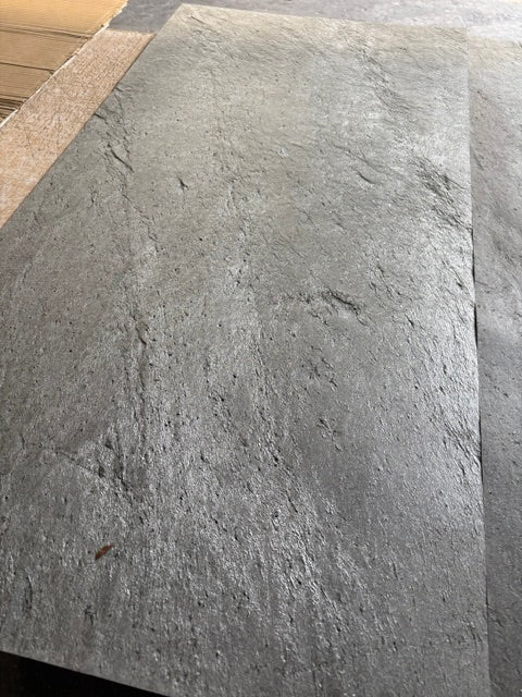 X2 Mare 122 x 61cm slate veneer sheets.