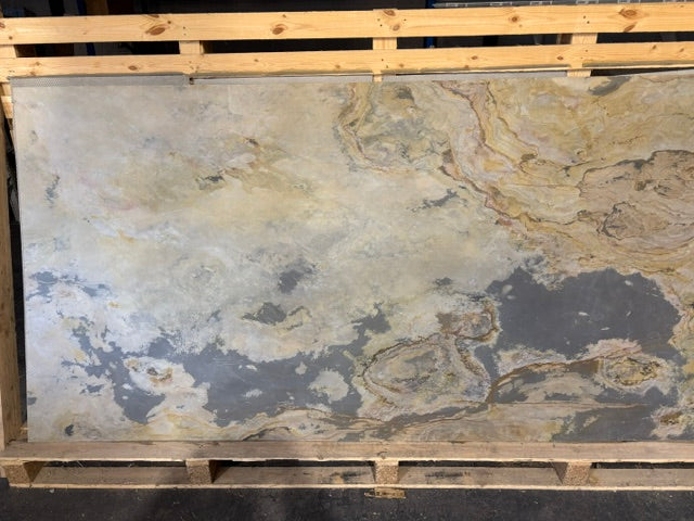 X1 Falling Leaves Translucent 240 x 120cm Slate Sheet (Damage on 1 long edge)