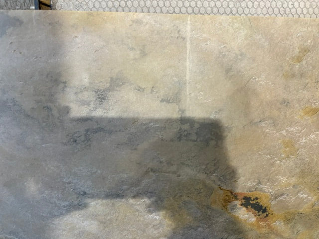X1 Falling Leaves Translucent 240 x 120cm Slate Sheet (Damage on 2 long edges)