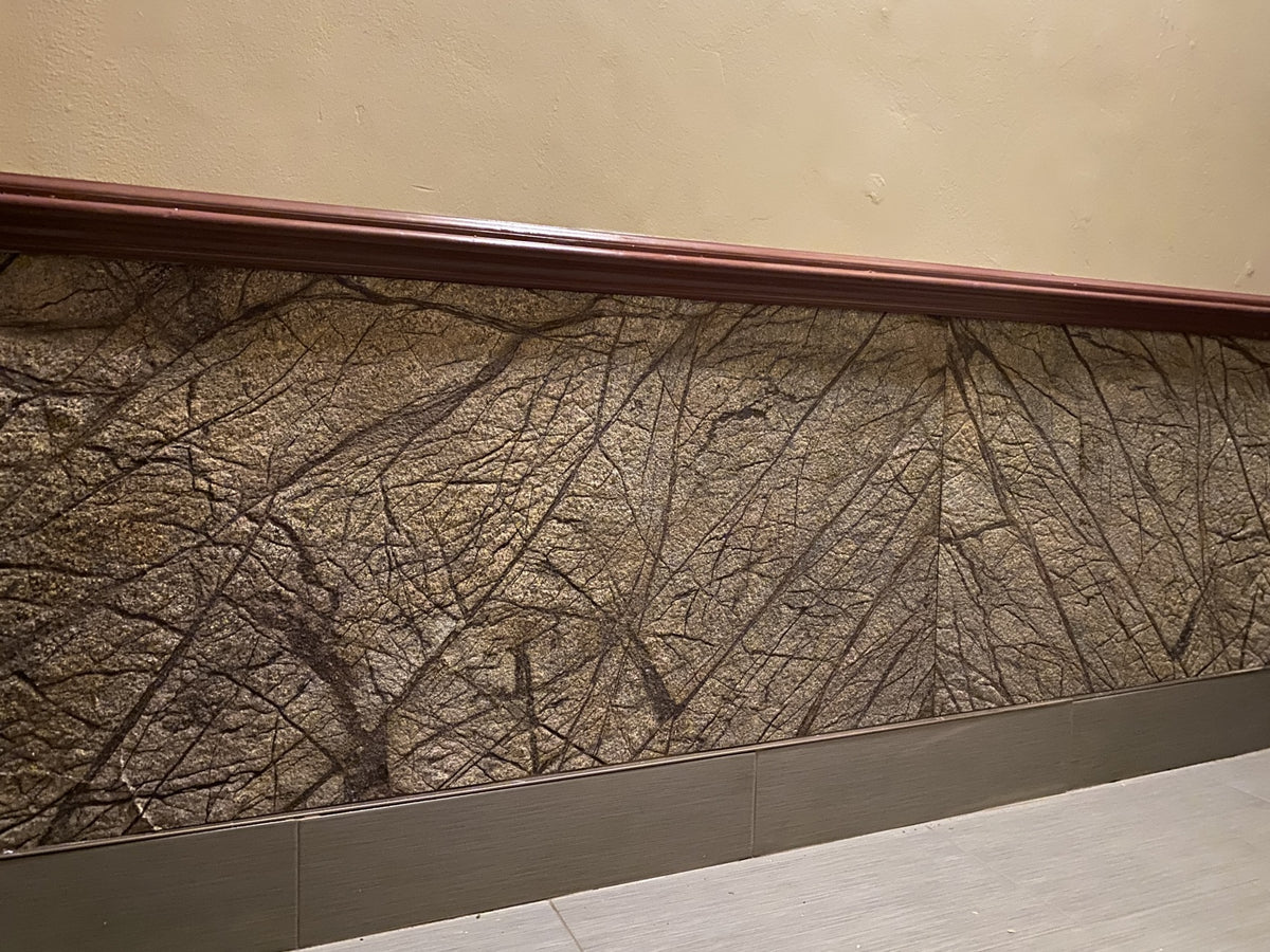 Rainforest Brown Marble Veneer Sheet