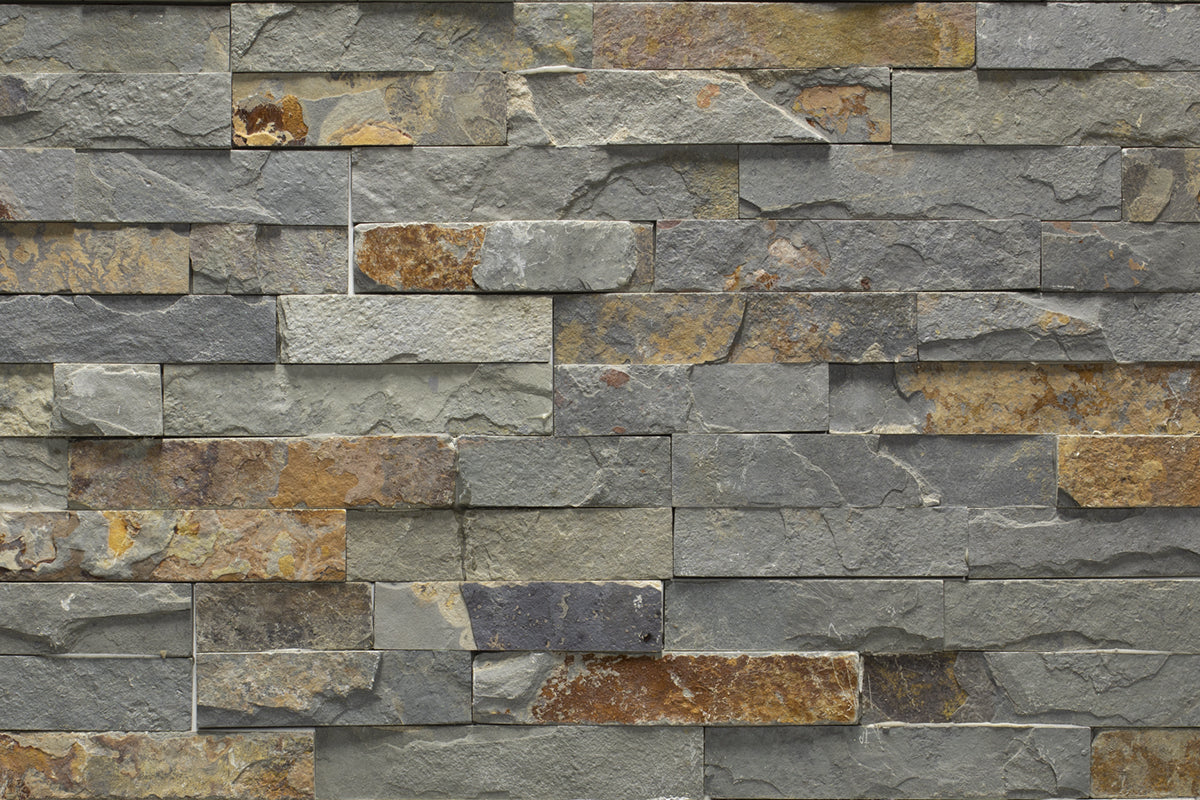 Rustic Slate 40 x 10cm Split face Cladding Sheet