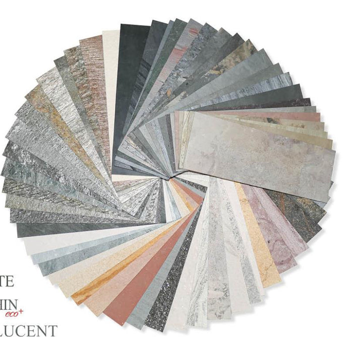 Stone Sample Puck Sample Box of All Slate & Stone Veneers (297 x 105mm Samples) – Lite Stone