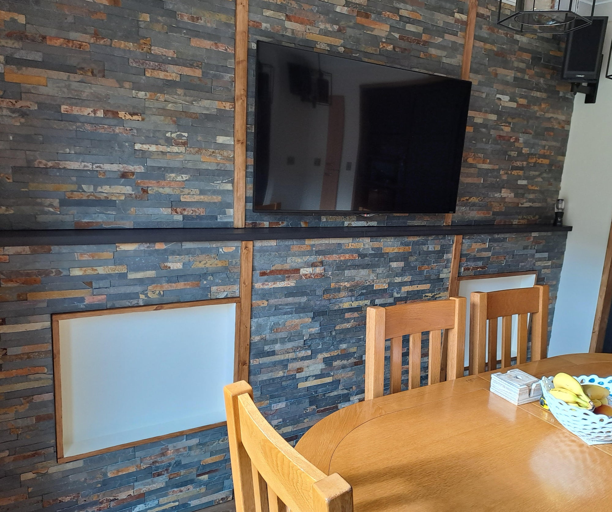 Rustic Slate 40 x 10cm Split face Cladding Sheet