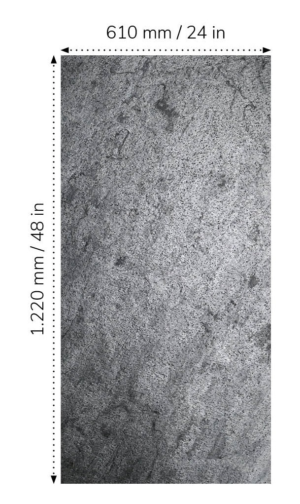Silver Grey Slate Sheet