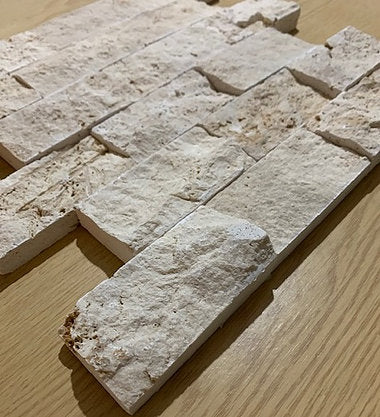 Classic travertine split face cladding natural stone tile