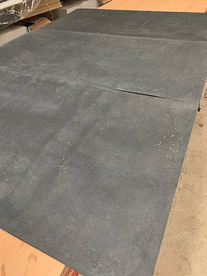 Dark grey concrete veneer sheets for feature walls