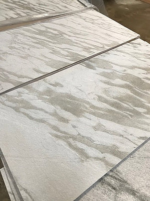 Mystic White marble veneer sheets