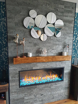 x10 Silver Grey Slate Multi Brick 120 x 60cm Sheets