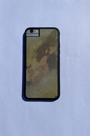 Falling Leaves slate veneer iPhone case