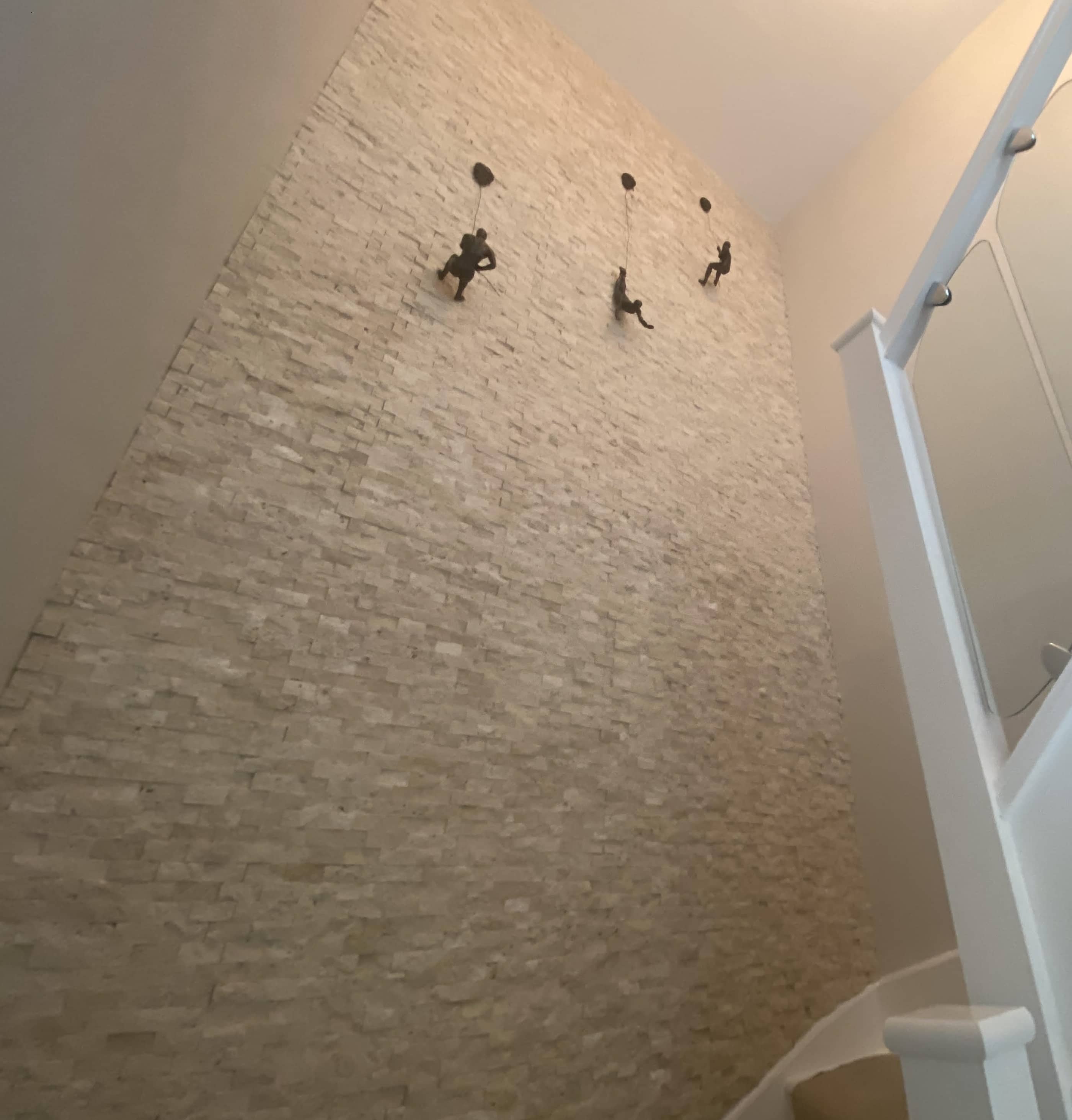 Classic Travertine 2.5 x 5cm Split Face Cladding 30.5 x 30.5cm sheet
